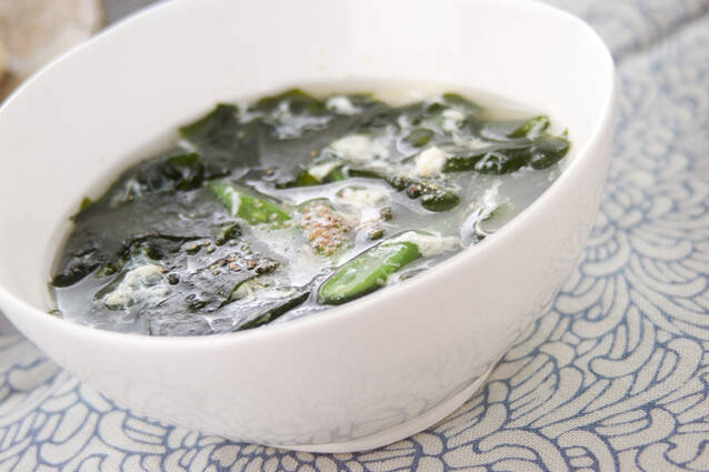 卵のふわふわスープ