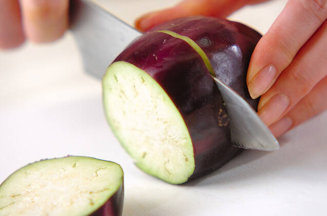 ナスのカツレツの作り方の手順1