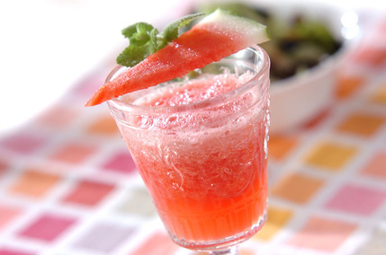 スイカのジュース