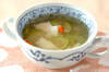 ズッキーニのスープの作り方の手順