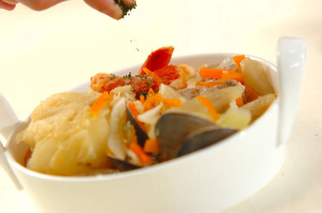 魚介のスープの作り方の手順12