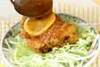 揚げ鶏のレモンソースの作り方の手順8