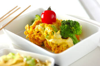 カボチャのサラダ