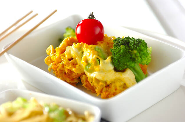 カボチャのサラダ