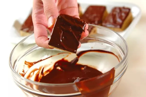 チョコバウムクーヘンの作り方2