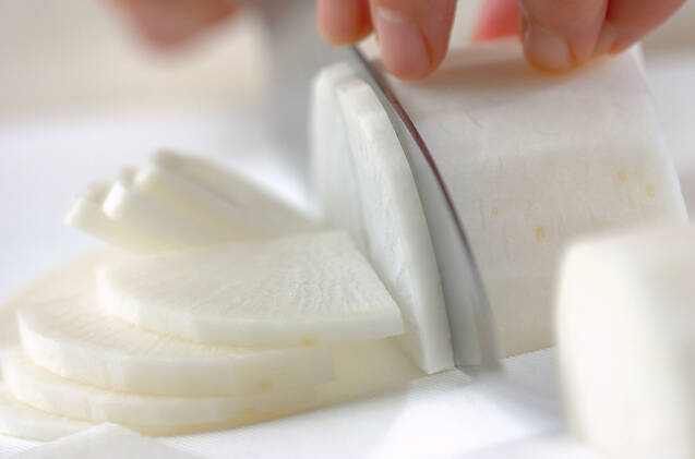 大根たっぷり粕汁の作り方の手順2