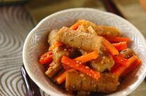 ゴボウのゴマ和え