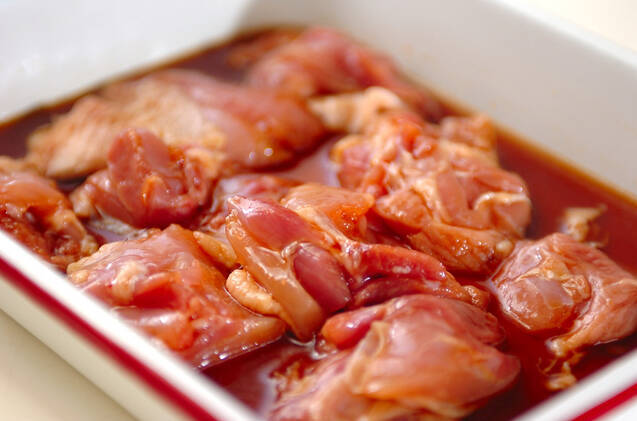 チキンのショウガ焼きの作り方の手順1