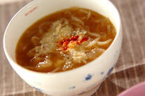 たっぷり玉ネギのスープ