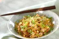 豚肉のポン酢和え