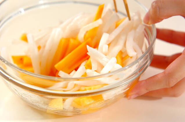 柿のなますの作り方の手順4