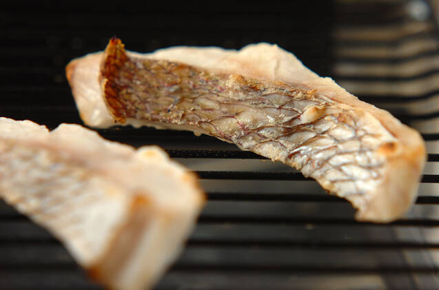 鯛のグリル塩焼きの作り方の手順4