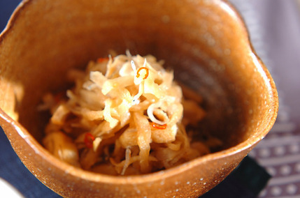 切干し大根のジャコ煮