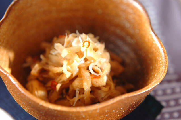 切干し大根のジャコ煮