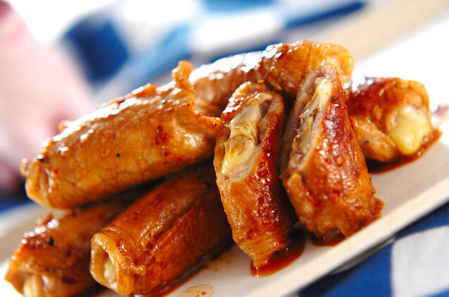 ゴボウチーズ巻き