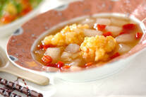 エビしんじょの冬瓜あん