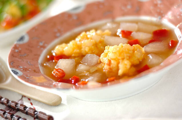 エビしんじょの冬瓜あん