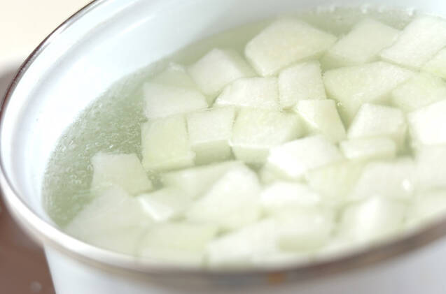 エビしんじょの冬瓜あんの作り方の手順2