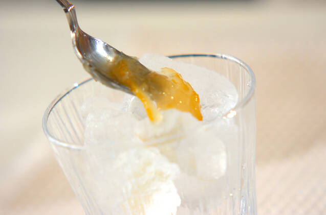 ユズスカッシュの作り方の手順2