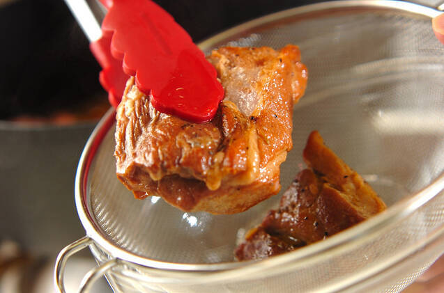 豚肉のリエットの作り方の手順4