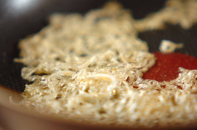 玉ネギもずく酢の作り方の手順2