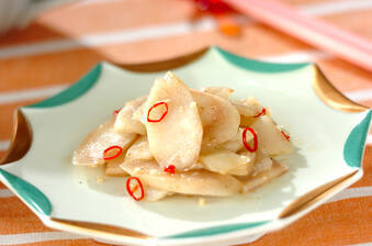 春の山菜でおしゃれおつまみ!ウドのアンチョビ炒め