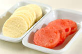 スイカのショートケーキの下準備1