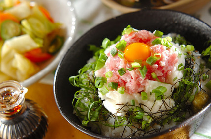 ネギトロロ丼
