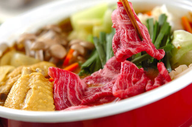 お肉のクリーミーカレー鍋の作り方の手順8