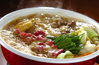 お肉のクリーミーカレー鍋