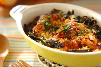 タラの熱々グラタン