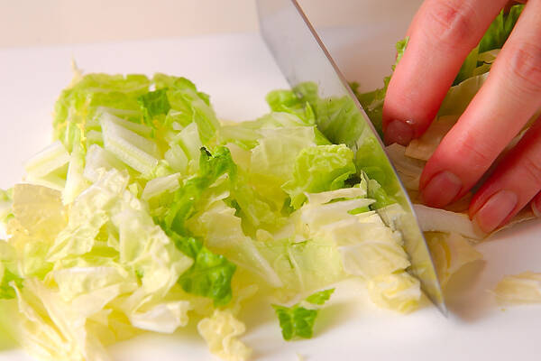 白菜・ポタージュの作り方の手順1