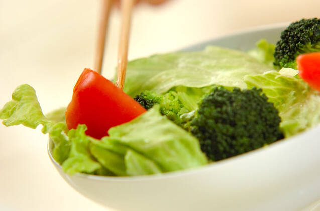 レタスの彩りサラダの作り方の手順6