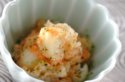 ユリネのタラコ和え