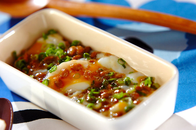 温泉卵納豆 副菜 レシピ 作り方 E レシピ 料理のプロが作る簡単レシピ