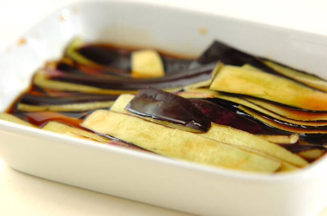 ナスキムチの作り方の手順1