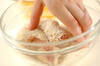 チーズ入りカレー風味豚肉フライの作り方の手順5