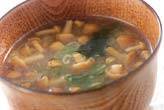 ナメコのみそ汁