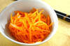 ニンジンのサラダ