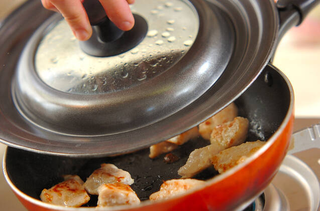 鶏むね肉の塩麹ステーキの作り方の手順2