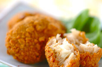 里芋のクラッカー揚げ