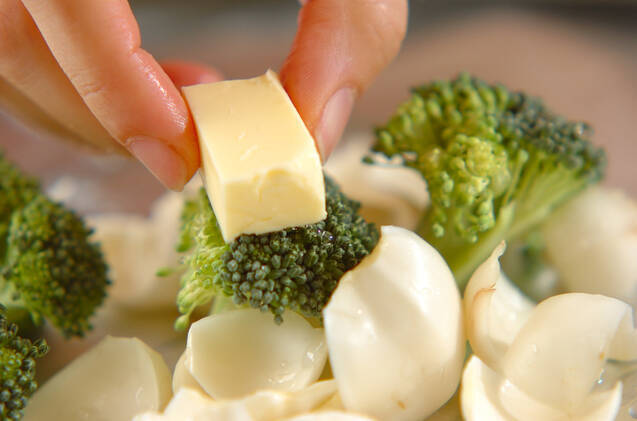 ユリネのホイル焼きの作り方の手順4