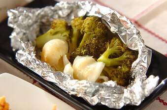 ユリネのホイル焼き