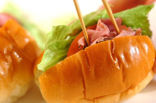 パストラミビーフサンドの作り方の手順3