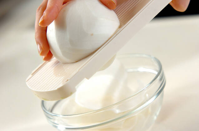 カブの甘酢づけの作り方の手順1