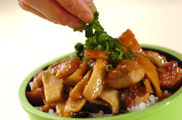 鶏みそ丼の作り方の手順3