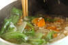 鶏ひき肉の卵白スープの作り方の手順5