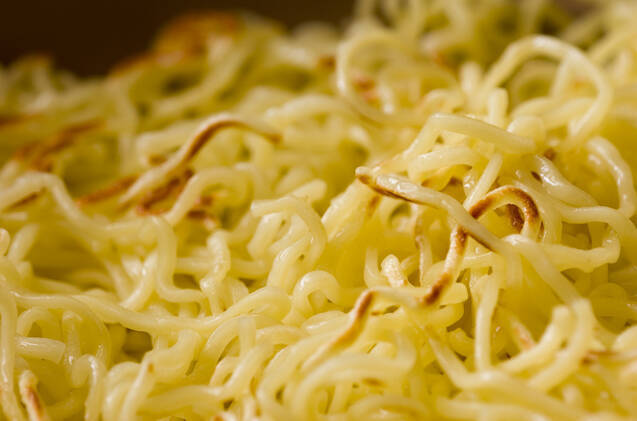 エビとレタスの焼そばの作り方の手順2