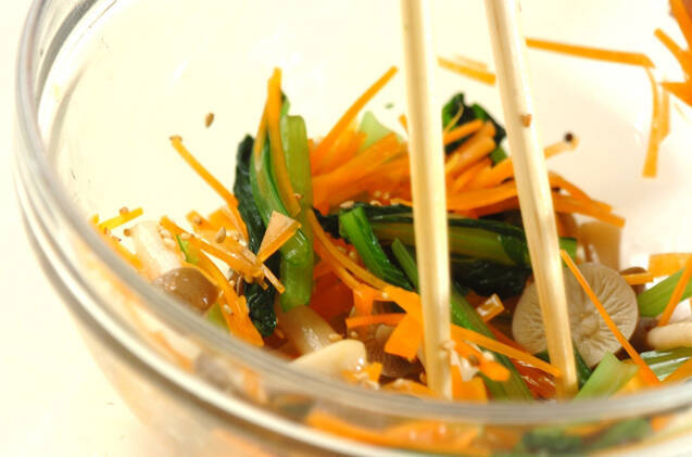 小松菜のお浸しの作り方の手順2