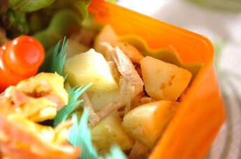 コロコロジャガイモとツナのサラダ